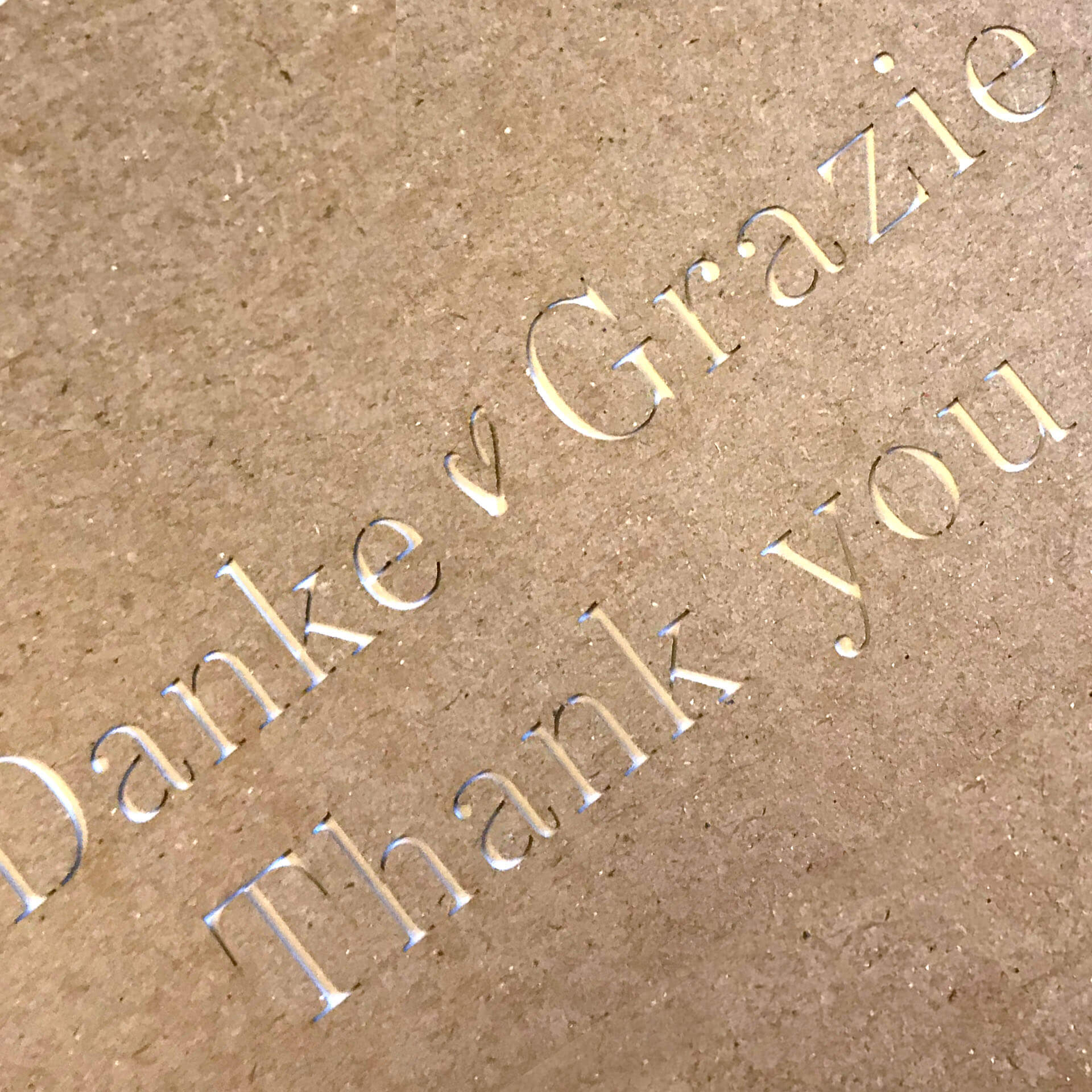 Referenz – Dankeskarte von Kunden